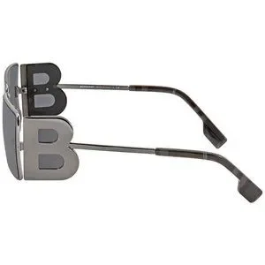 ?SALE BURBERRY NEW SILVER MIRROR LADIES SUNGLASSES Burberry Sunglasses BE4291 3007H 38mm White / Silver Mirror  main image 4